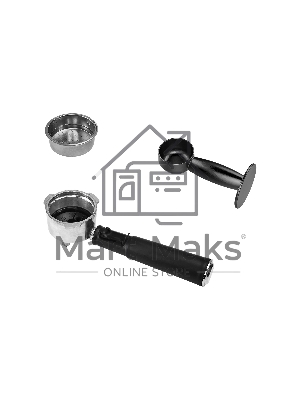 Кофеварка рожковая BBK BCM1501 нержавеющая сталь/черный, исп. кофе - молотый, 1.7 л, 1200 Вт, 20 бар