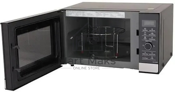 Микроволновая печь Panasonic NN-GD38HSZPE черный, 23 л, 1000 Вт, переключатели - поворотный механизм/сенсор