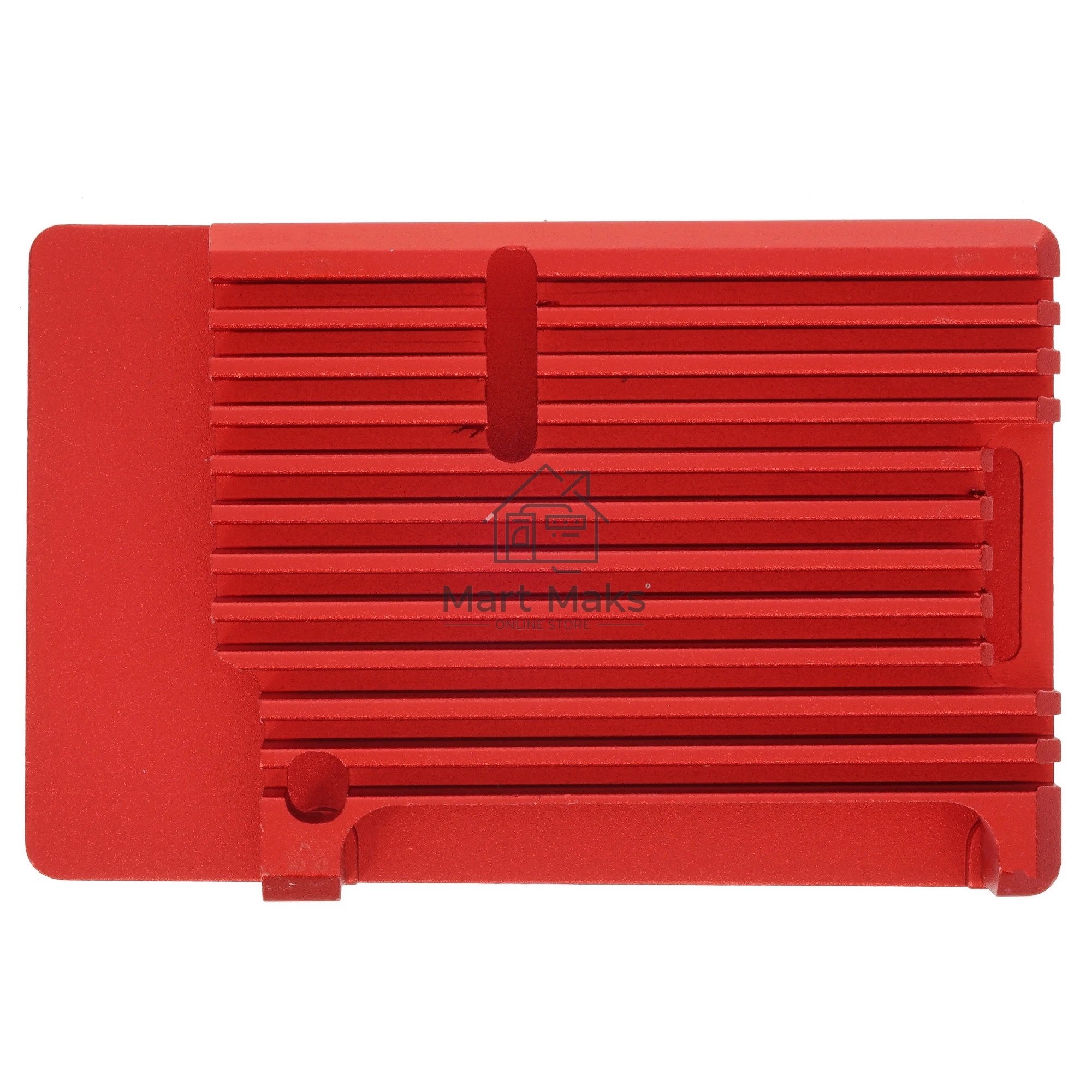 Корпус Qumo Aluminum case without fan, Raspberry Pi 4, red(RS004)