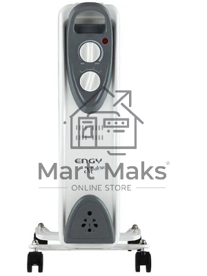 Обогреватель масляный Engy EN-2205 Modern (5 секций) белый, 1000 Вт, 10 м2, термостат