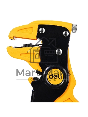 Автоматические клещи для снятия изоляции (стриппер) Deli DL2003 180мм, диапазон зачистки 0,5-6 мм, пружина с автоматическим возвратом