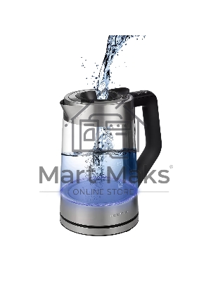 Чайник электрический Polaris PWK 1710CGLD, 2200 Вт, нержавеющая сталь