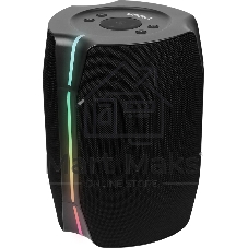 Портативная колонка Ural Болт 32х10 черный 320W 2.0 BT/3.5Jack/USB-C 10м 8000mAh (УРАЛ БОЛТ 32Х10)