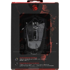 Мышь проводная A4Tech Bloody P90s черный, 8000 dpi, USB, кнопки - 8