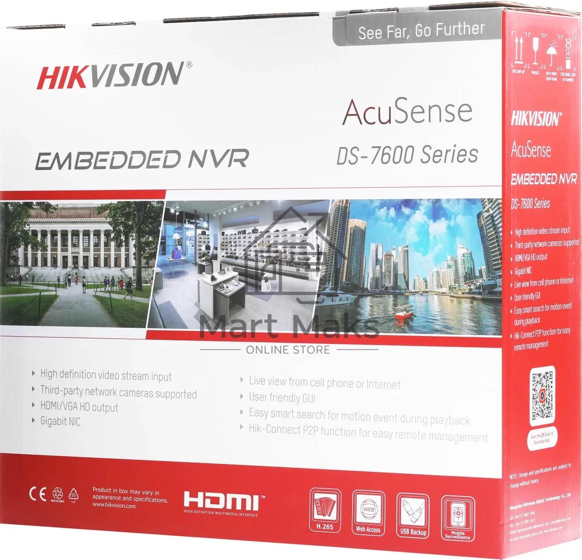 Видеорегистратор IP HIKVISION 16CH DS-7616NXI-K2