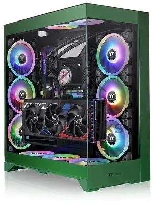 Компьютерный корпус Thermaltake CTE E660MX зеленый без БП E-ATX 13x120мм 11x140мм 2xUSB 3.0 audio bott PSU