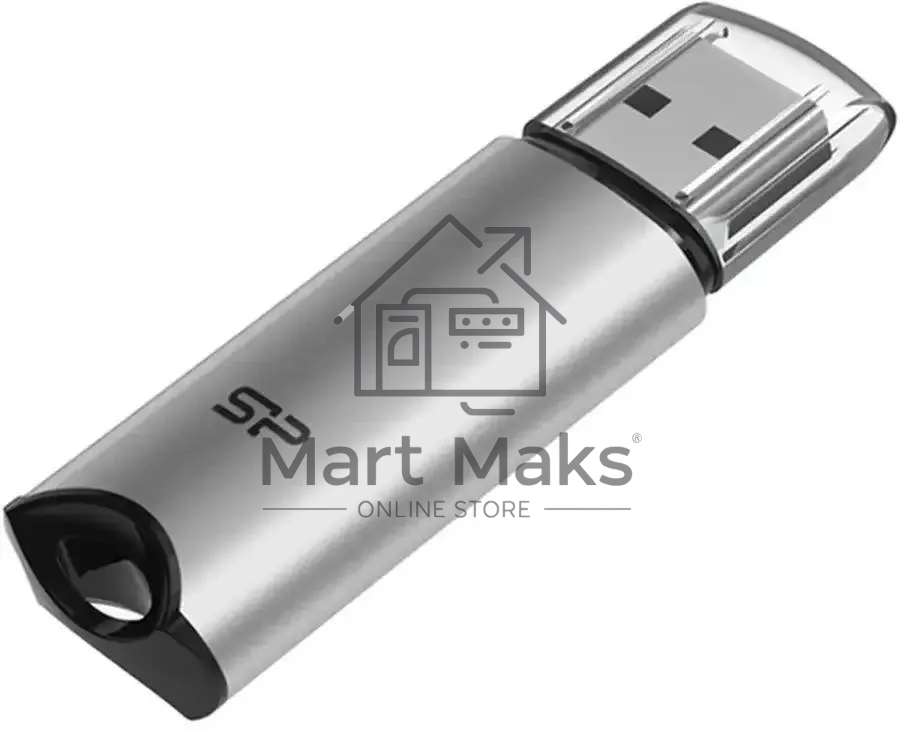 Флешка USB R/W Silicon Power 16GB Marvel M02 SP016GBUF3M02V1S USB3.0 серебристый