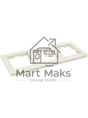 Рамка 3-местная IEK BRITE РУ-3-БрКр бежевый