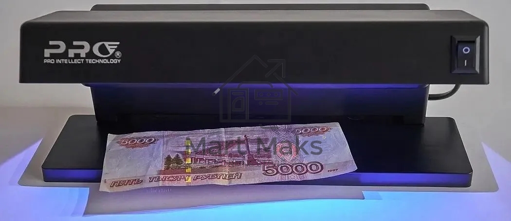 Детектор банкнот PRO 12 LED Т-06349 просмотровый мультивалюта
