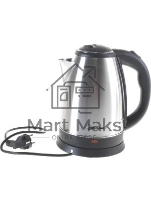 Чайник электрический HOMESTAR HS-1010 1.8л, стальной,1500Вт (003013)