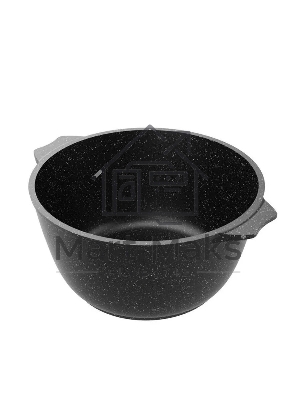 Кастрюля Гранит черный 3 л, АП 43802