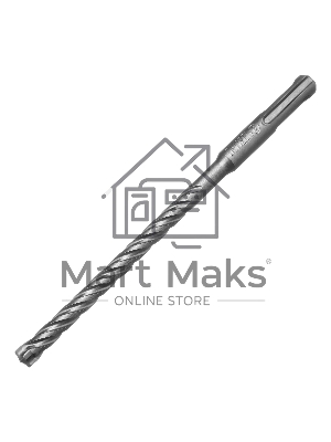 Бур по бетону Denzel цельная крестовая пластина, 8x165 мм, SDS PLUS