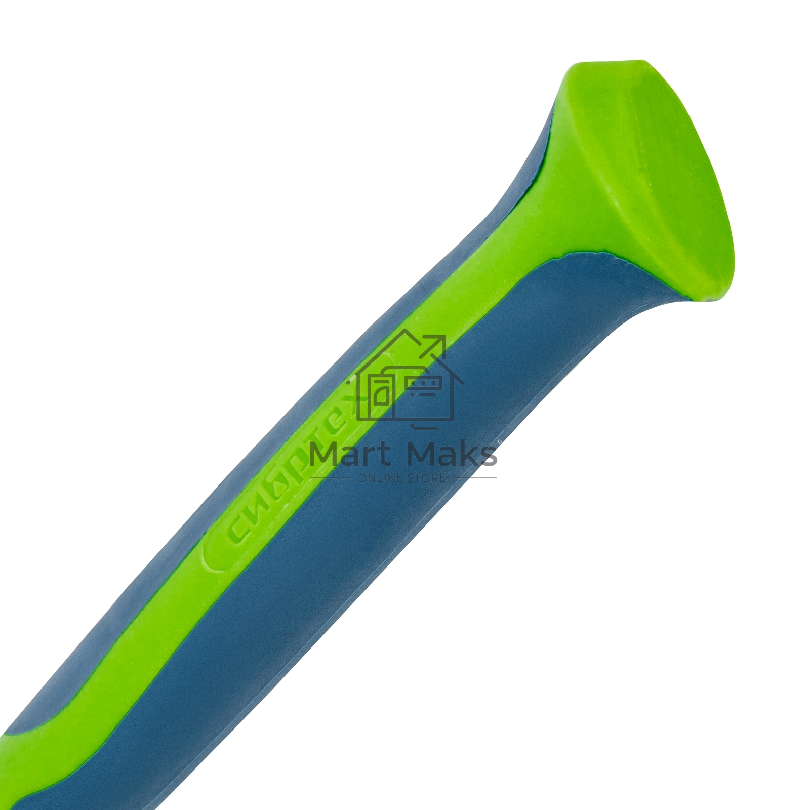 Киянка резиновая Сибртех 680 г, белая резина, фибергласовая рукоятка