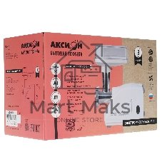 Мясорубка электрическая Аксион М14.02 белый, 600 Вт, 0.7 кг/мин, насадки - 6