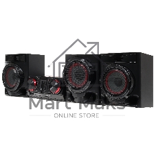 Минисистема LG XBoom CJ45 черный 720Вт FM USB BT