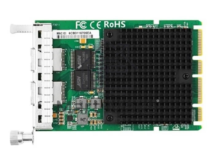 Сетевой адаптер LR-LINK PCIE 4*1G RJ45 LRES3021PT-OCP