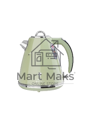 Чайник электрический LEONORD LE-1906/2 RETRO, 2200 Вт, 1.5 л, оливковый