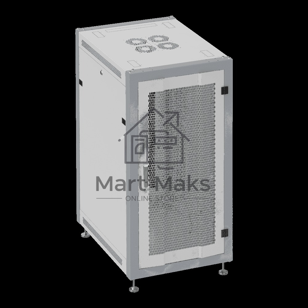 Шкаф коммутационный Sysmatrix SL 6615.733 напольный 15U 600x600мм пер.дв.перфор. задн.дв.перфор. 800кг серый 450мм 37кг 800мм IP20 металл