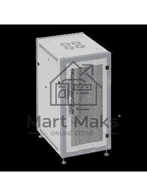 Шкаф коммутационный Sysmatrix SL 6615.733 напольный 15U 600x600 мм пер. дв. перфор. задн. дв. перфор. 800 кг серый 450 мм 37 кг 800 мм IP20 металл