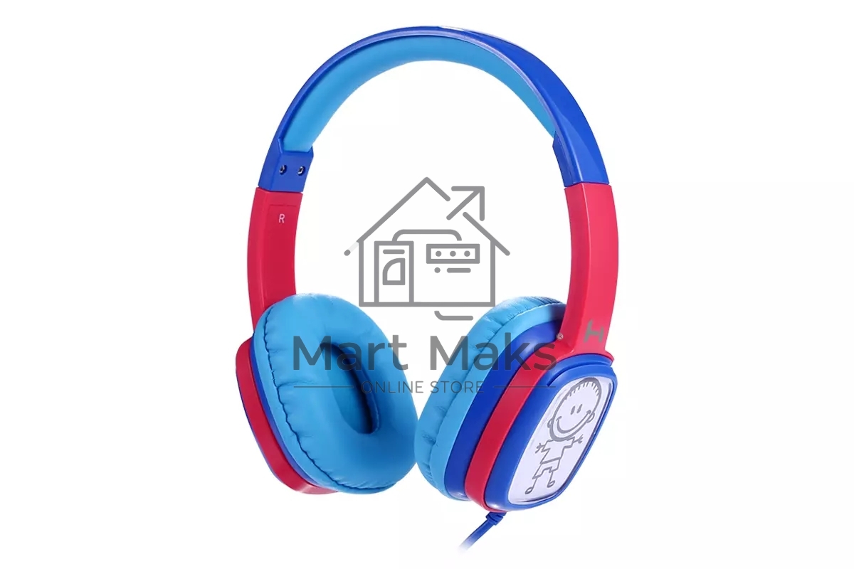 Наушники Harper KIDS HN-302 Blue-Red