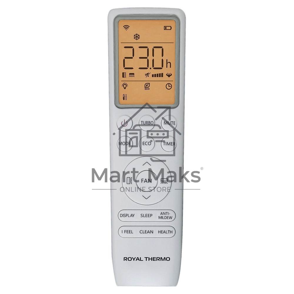 Внутренний блок мульти сплит-системы Royal Thermo MULTI COMBO ERP DC RTFMI/in-18HN8/black инвертор, 18000 BTU, 51 м², 29 дБ, охлаждение, обогрев, осушение, черный