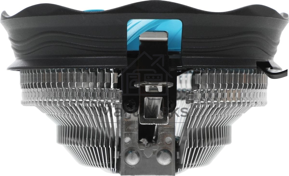 Кулер для процессора AeroCool/Formula Verkho Plus серебристый/черный, 120 мм, алюминий, 2000 об/мин, 26.5 дБ, 4 pin, 110 Вт, 68 мм