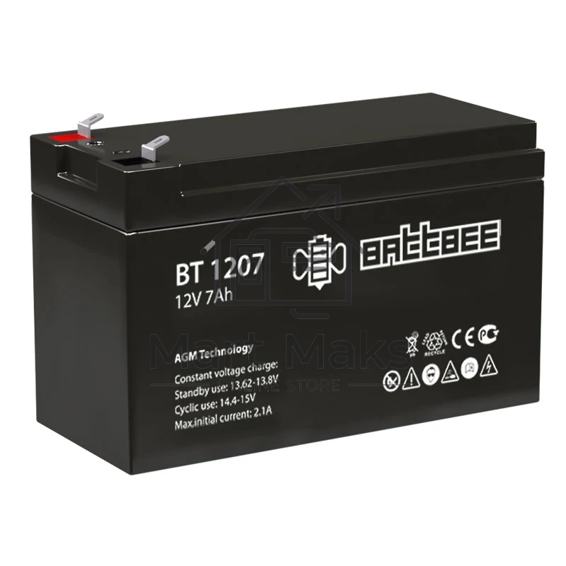 Батарея BattBee (Delta) BT 1207 (807280)
