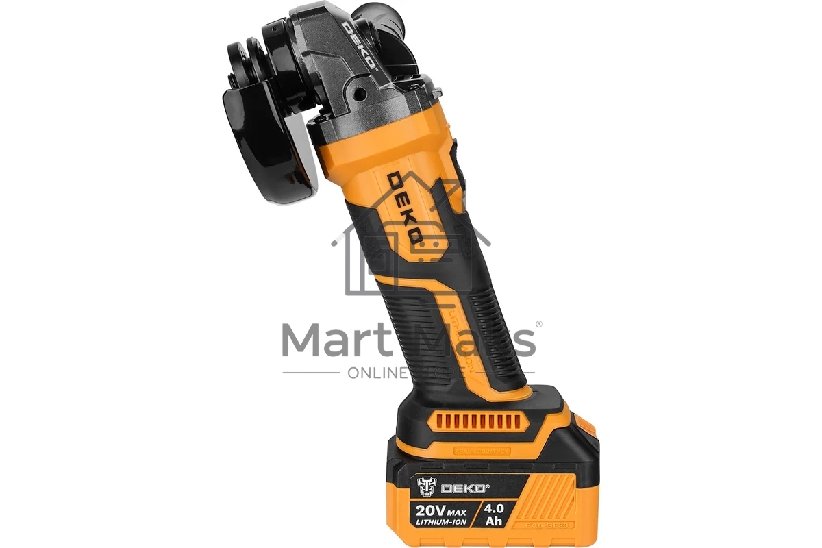 Углошлифовальная машина Deko DKAG20-125 8500об/мин рез.шпин.:M15 d=126мм