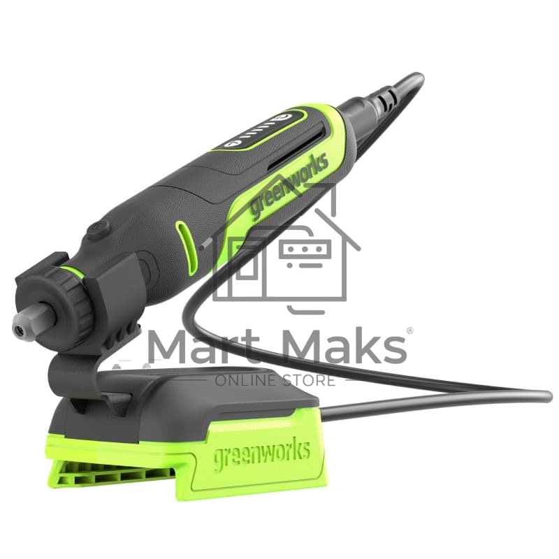 Гравер аккумуляторный GreenWorks G24RT, 24V, бесщеточный, с принадлежностями 52 шт., без АКБ и ЗУ (3200807)