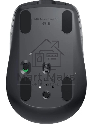 Мышь беспроводная Logitech MX Anywhere 3S, USB, черный