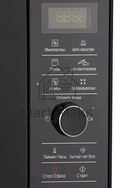 Микроволновая печь Panasonic NN-GD38HSZPE черный, 23 л, 1000 Вт, переключатели - поворотный механизм/сенсор