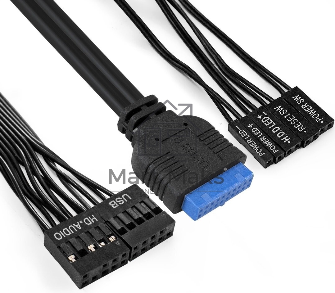 Компьютерный корпус Minitower ExeGate BAA-105U2-01-AAA350 (mATX, БП AAA350 с вент. 8см, 2*USB+2*USB3.0, аудио, черный)