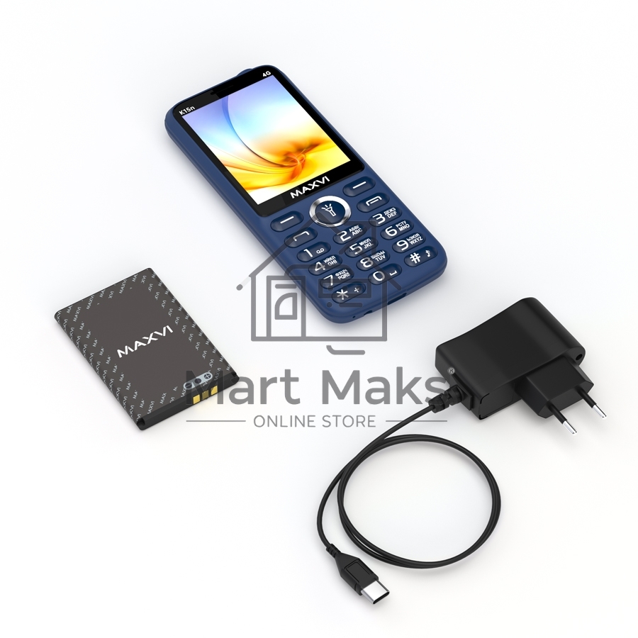 Мобильный телефон MAXVI K15n 4G Blue