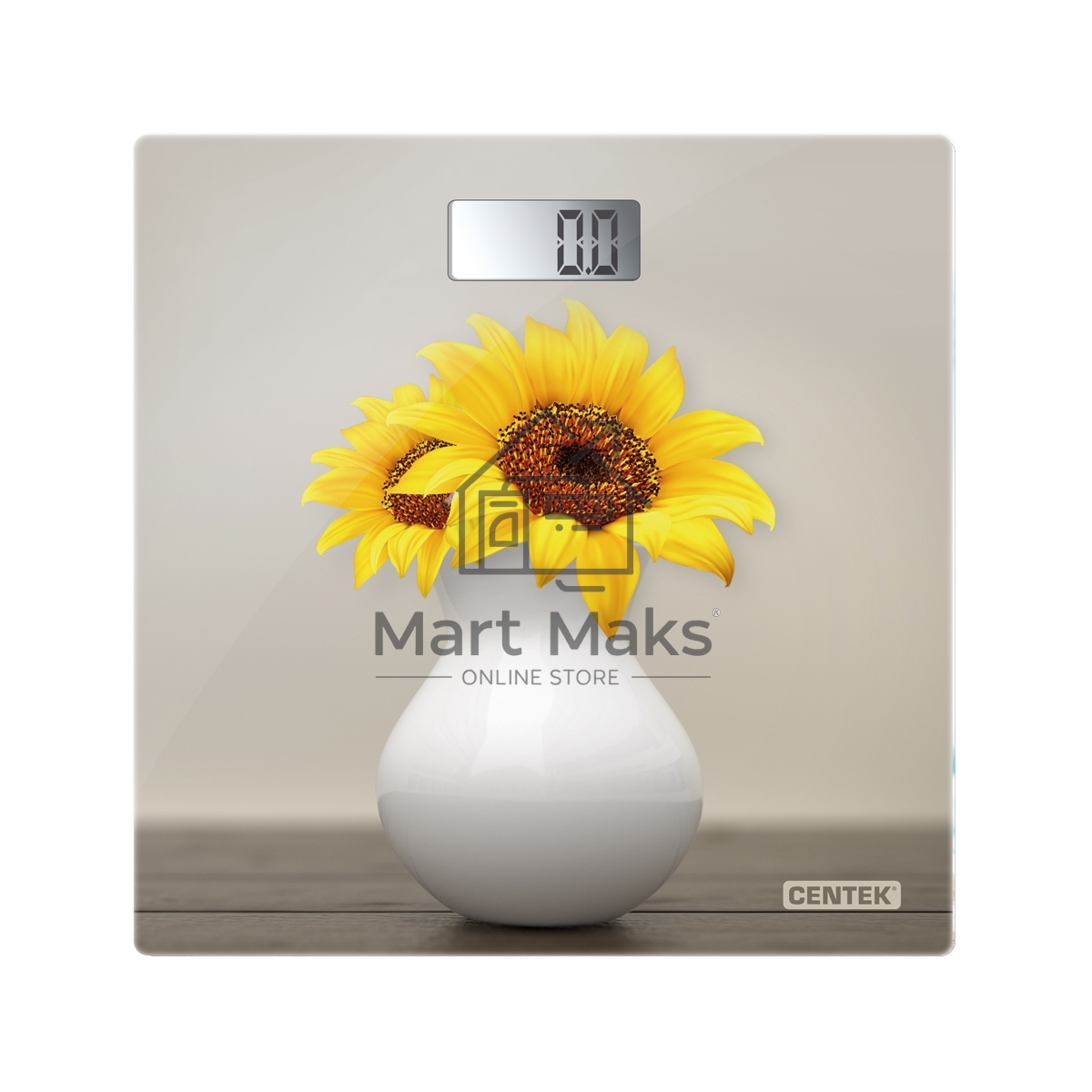 Напольные весы CENTEK CT-2428 Sunflower