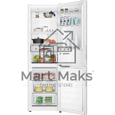 Холодильник Haier CEF536CWG белый двухкамерный 240/105 л морозилка снизу, No Frost