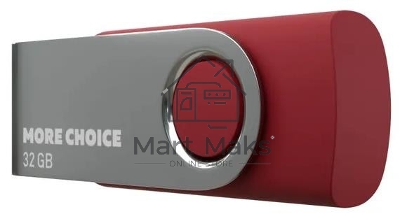 Флешка USB More Choice MF32-4 USB 32Gb 2.0 красный