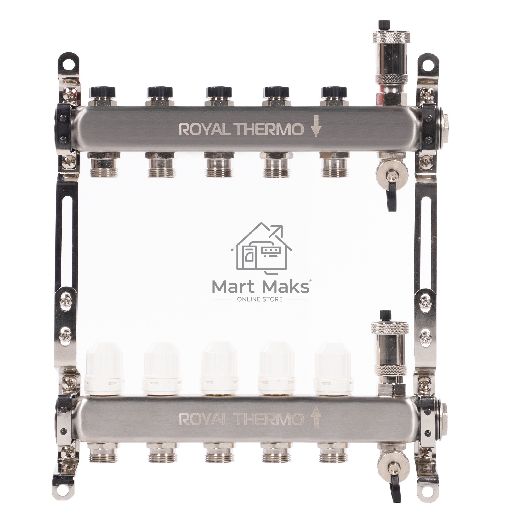 Коллектор Royal Thermo нерж. в сборе универсальный 1