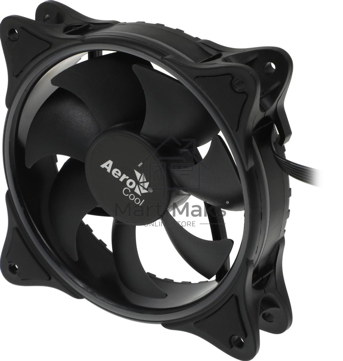 Вентилятор для корпуса Aerocool/Formula Eclipse 12 черный, 120 мм, 1200 об/мин, 19.8 дБ, 6 pin