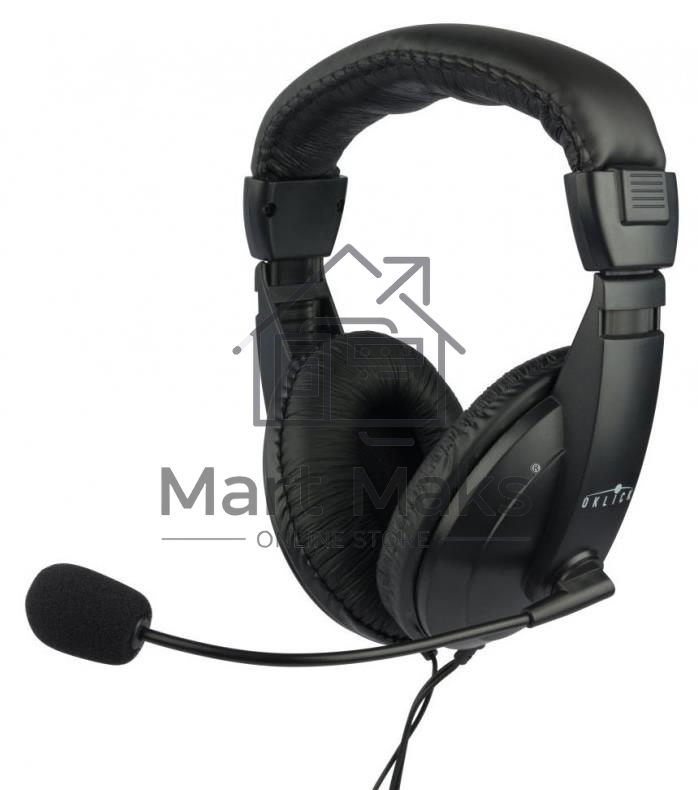 Гарнитура Oklick HS-M137V черный 1.8м мониторы оголовье