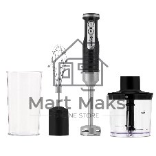 Блендер Vitek VT-8532 (BK) черный Максимальная мощность 1000 Вт 2. 2 скоростных режима 3. Погружная часть и лезвия из нержавеющей стали