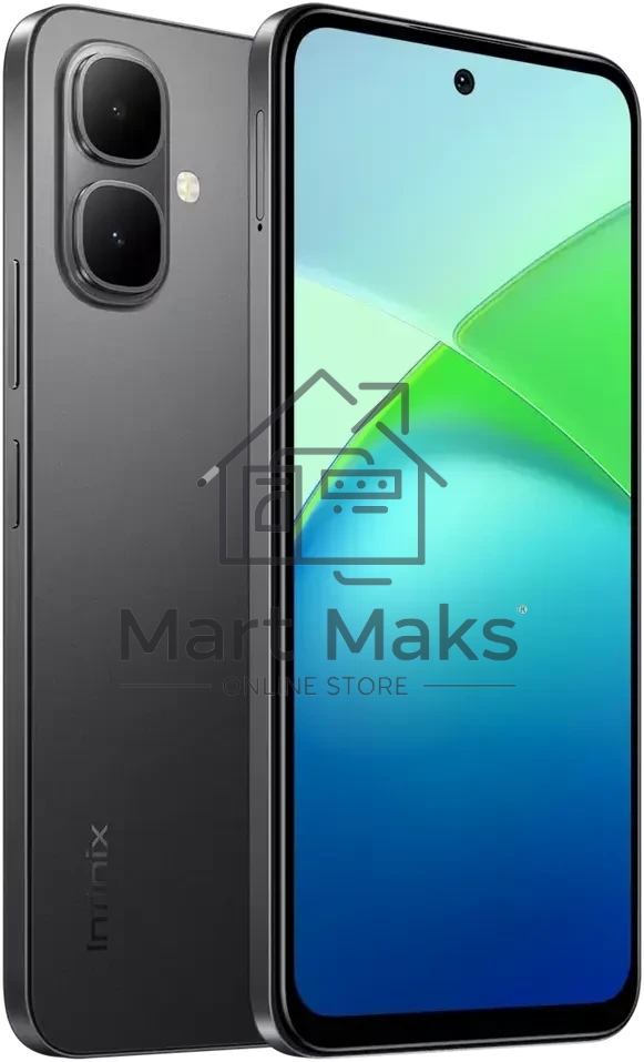 Смартфон Infinix SMART 10 4/128Gb черный