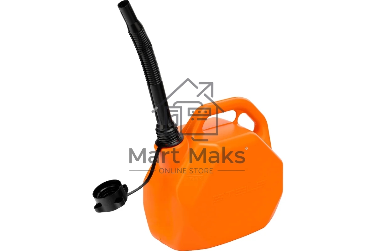 Канистра для ГСМ Stels пластиковая, со скошенными углами, 5 литров