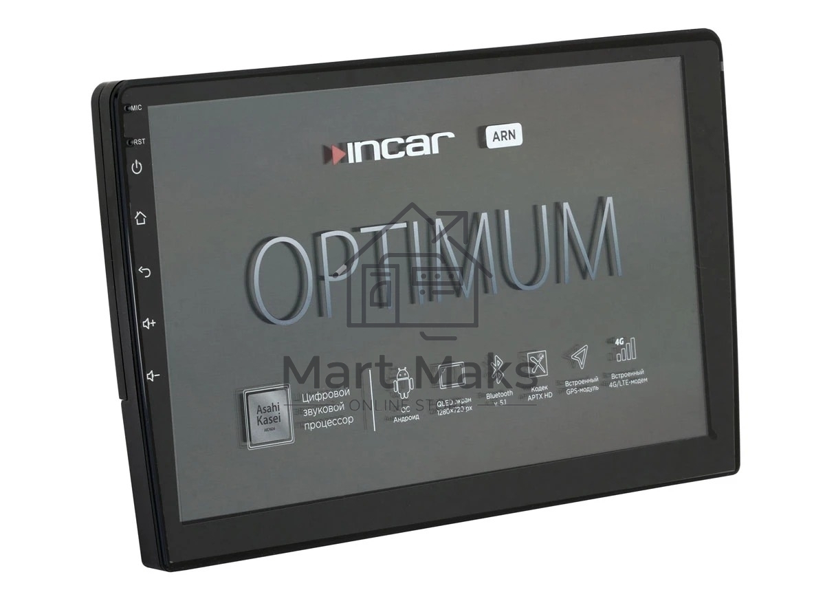 Автомагнитола INCAR ARN-7710-4, 2 DIN, 10
