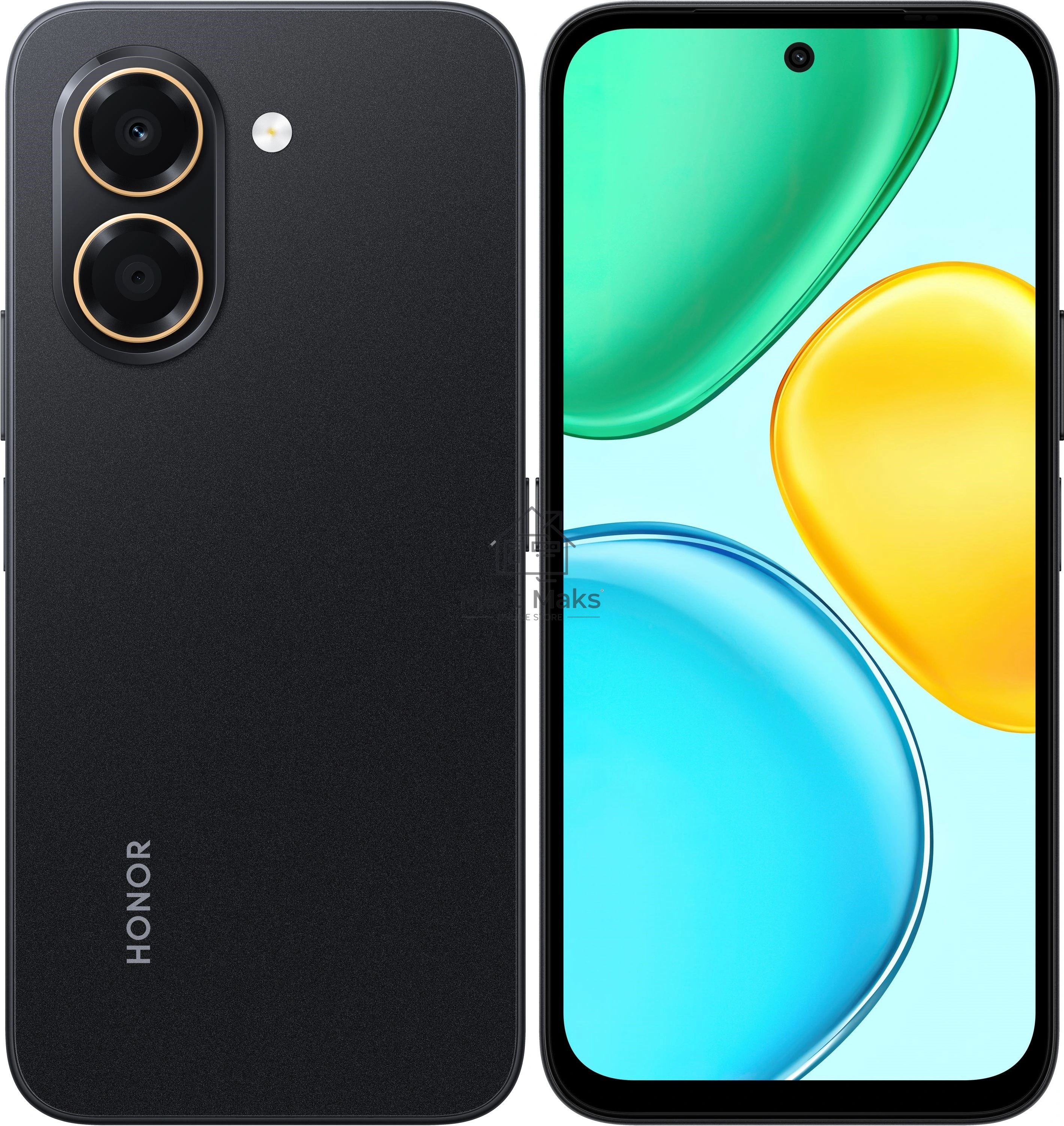 Смартфон HONOR X7e 6Gb, 256Gb, черный