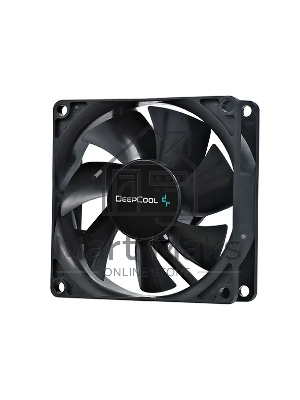 Вентилятор для корпуса DEEPCOOL XFAN 80 черный, 80 мм, 1800 об/мин, 20.3 дБ, 4 pin