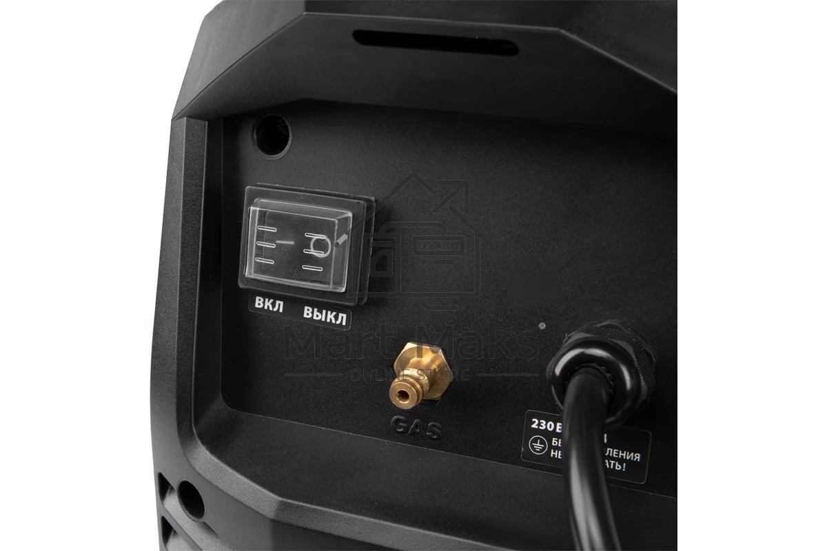 Аппарат инвертор. полуавтомат. сварки MultiMIG-200DP Synergy Double Pulse, 200 А, ПВ 80% Denzel