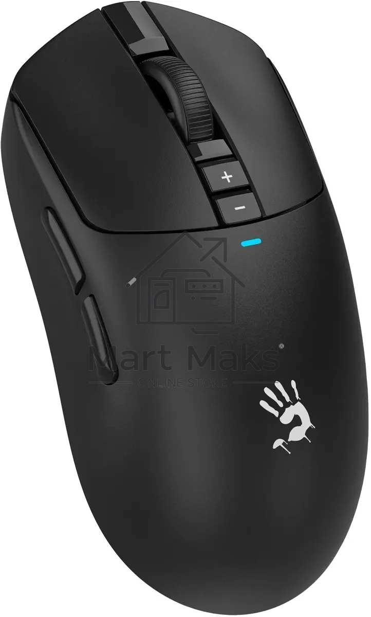 Мышь беспроводная/проводная A4Tech Bloody R72 Ultra черный, 20000 dpi, радиоканал, USB-C, кнопки - 7