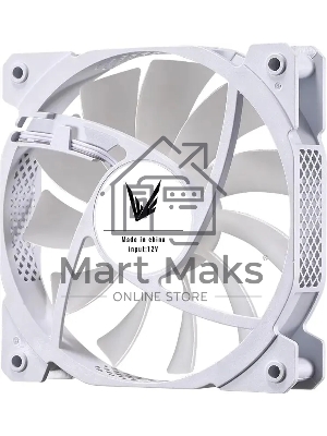 Вентилятор для корпуса Aerocool / Formula Cosmic 12WH FR RGB белый, 120 мм, 1100 об/мин, 22.3 дБ, 4 pin