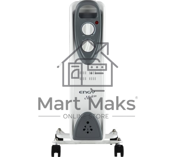 Масляный обогреватель Engy EN-2205 Modern (5 секций) белый, 1000 Вт, 10 м2, термостат