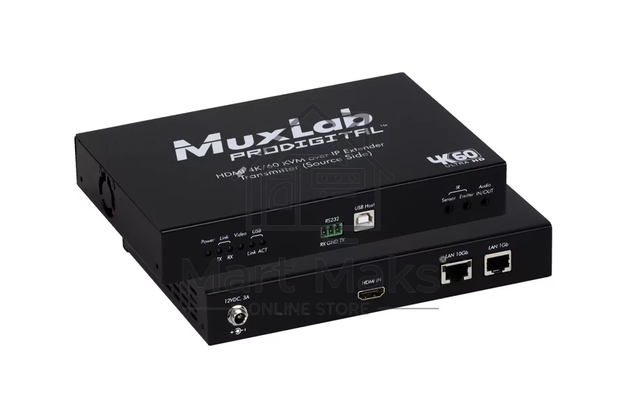 Передатчик HDMI KVM OVER IP MuxLab 500760-TX-KVM поддержка 4К60 (SDVoE)